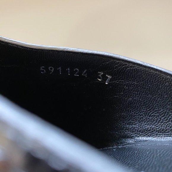 $1015 Balenciaga Metal Heels Snake Print Mule - Picture 9 of 9